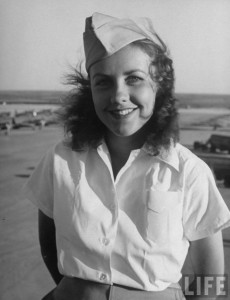 ShirleySladepilottraineeinWomensFlyingTrainingDetachmentduringtrainingatAvengerFieldSweetwaterTXJuly1943_zps6456d355