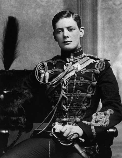 Young Winston Churchill 1895